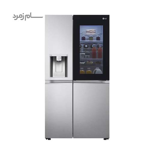 یخچال فریزر X267 ال جی نقره ای