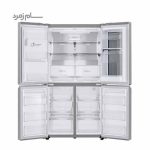 داخل یخچال فریزر ساید بای ساید ال جی X945